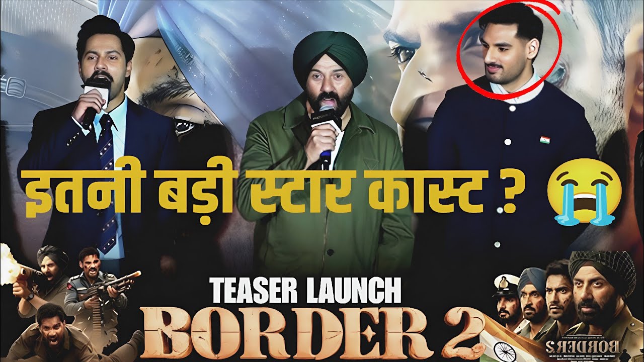 BORDER 2 (Trailer) REVIEW | Sunny Deol, Varun, Diljit, Ahan | @RJRaunac