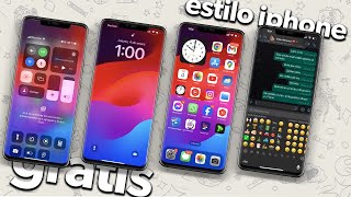 CONVIERTE tu ANDROID  en un IPHONE  (Completo 2024)