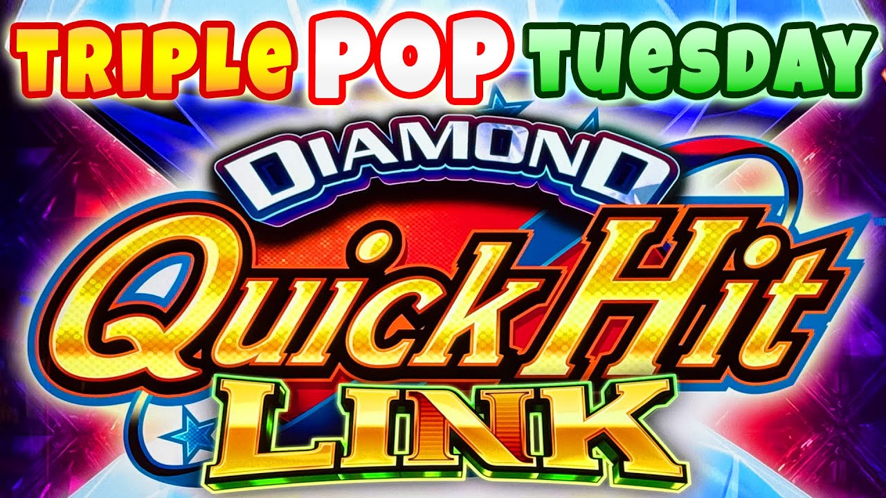 NEW Diamond Quick Hit Link slot! First Attempt, Two Wheel Bonuses at Red Rock Casino!