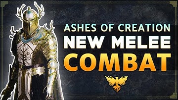 Ashes of Creation MELEE COMBAT Update in 2 Minutes