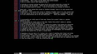 Copy of Live Stream: [day 2] Special Project Gentoo Linux for the meek and the patient [#4]