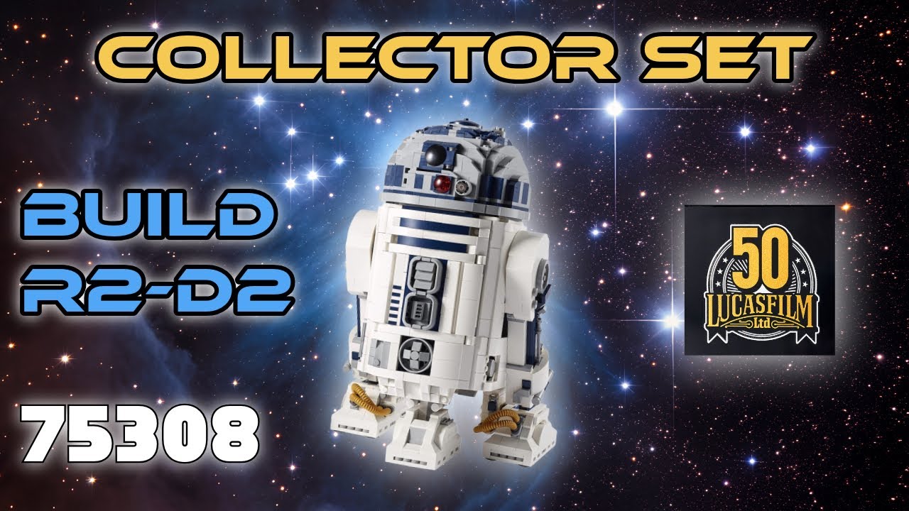 Unboxing & Building LEGO Star Wars R2-D2 (75308) – Collector's