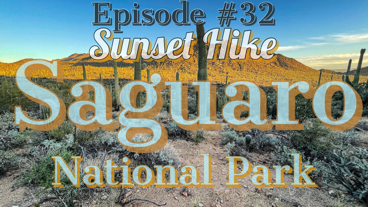 Saguaro National Park, Sunset Hike (Channels first National Park