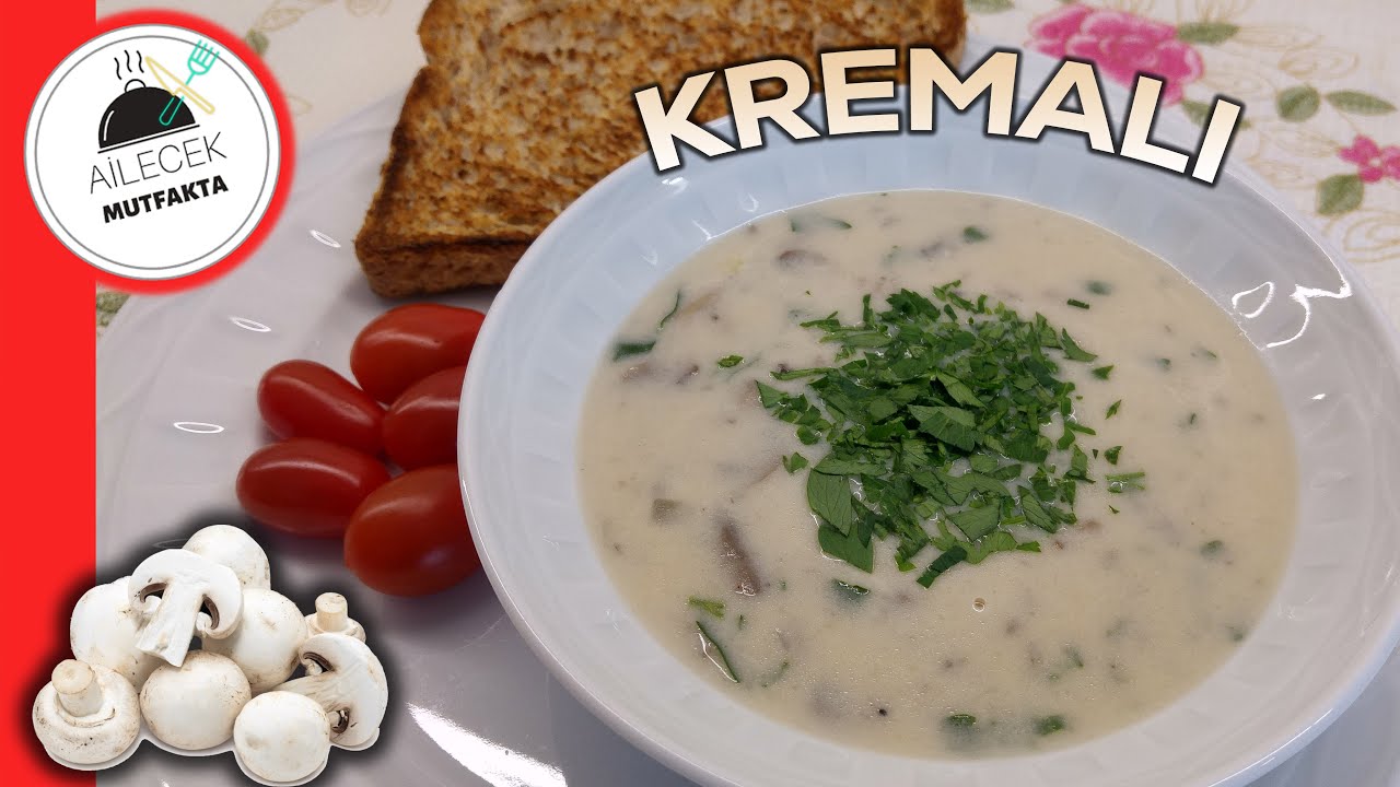 ÇORBADA ALIŞILMIŞIN DIŞINA ÇIKIN! (Kremalı Mantar Çorbası Tarifi) (Kolay ve Pratik Tarifler)