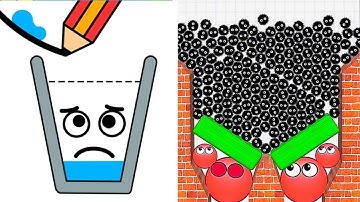 Happy Glass Puzzle VS Hide Ball Brain Teaser Logic Puzzle IQ Gameplay Weekend!