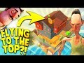 LET'S FLY! HELLO NEIGHBOR'S BROTHER IS HIDING SOMEONE UPSTAIRS?! | Hello Neighbor Mobile Ripoff Game