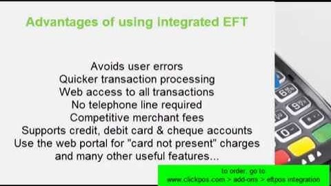 ClickPOS EFTPOS integration