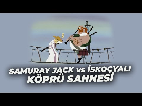 Samuray Jack vs İskoçyalı | Köprü Sahnesi - Türkçe Dublaj w/@shockvoice /@DiamondTema