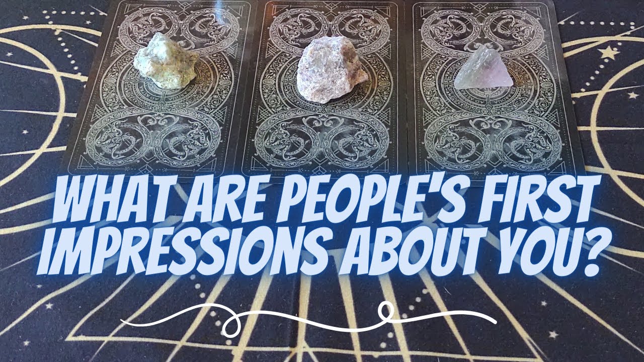 👀🤔😏What Are Peoples First Impression About You?👀🤔😏 | ✨🔮🧿Psychic Pick-A-Card Tarot Reading✨🔮🧿