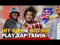 Hitboy vs brown bag pod  red bull rap iq hiphop game show