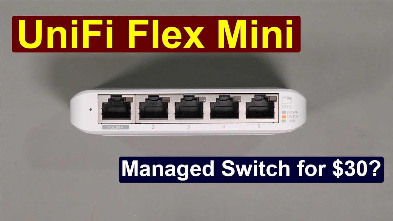 Ubiquiti Unifi Flex Mini Managed Switch 