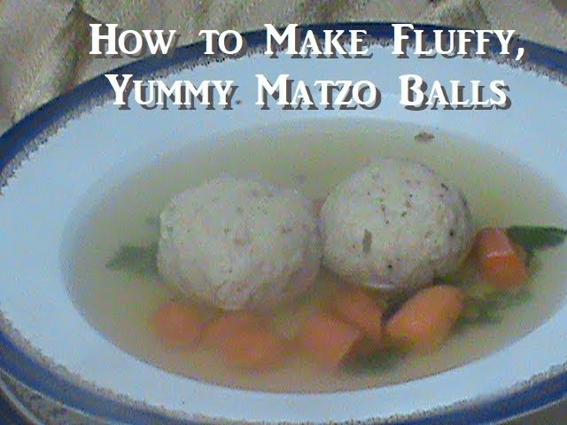 Matzo ball soup – Andy Cooks