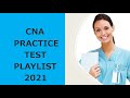 PROMETRIC CNA PRACTICE TEST PLAYLIST 2021