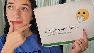 asmr 🤔 are emoji language? 🤔 teaching you linguistics screenshot 5