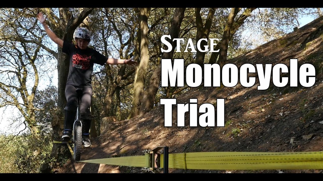 Monocycle Trial Stage à Cirqu'en Retz