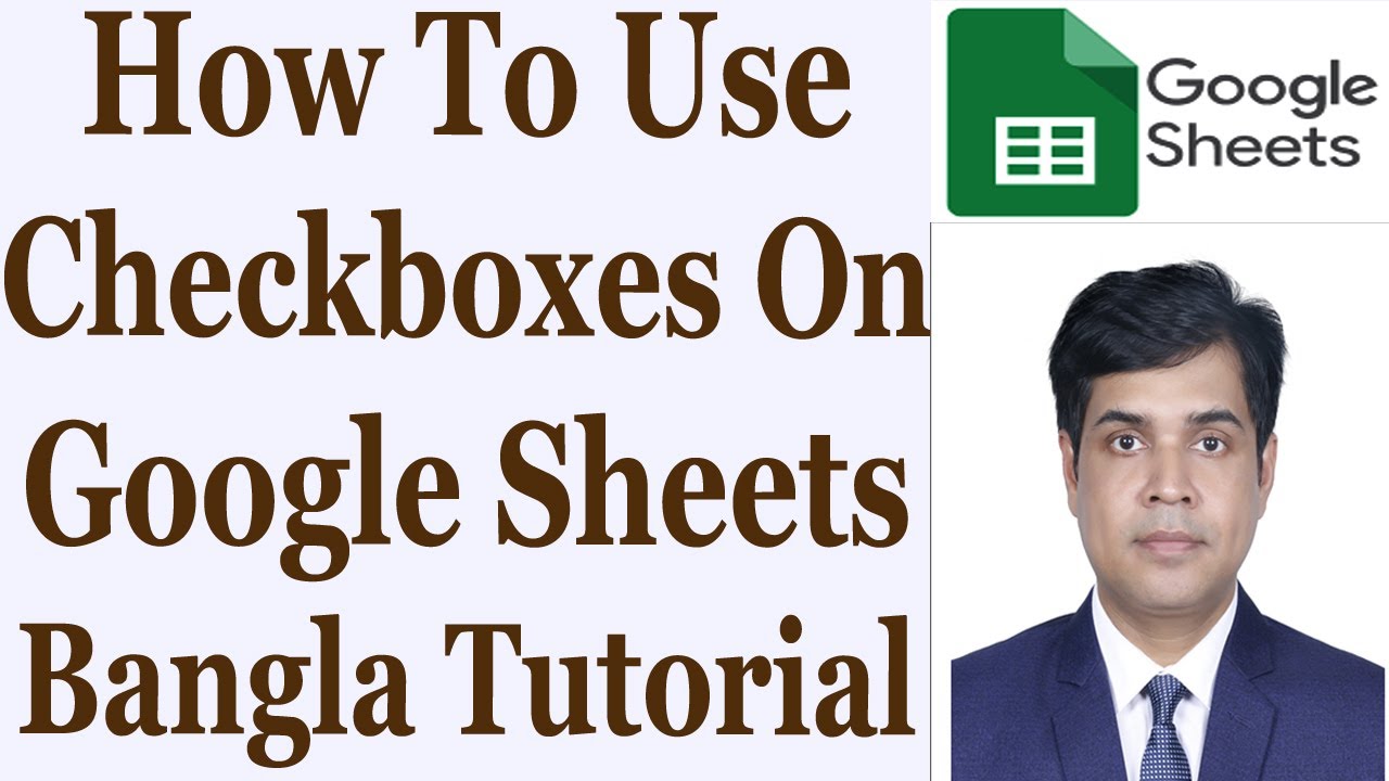 How To Use Checkboxes On Google Sheets - Bangla - YouTube