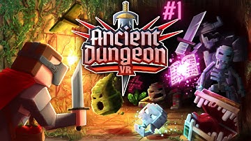 Really Fantastic VR Dungeon Crawler | Ancient Dungeon Beta Oculus Quest 2 Gameplay & Commentary