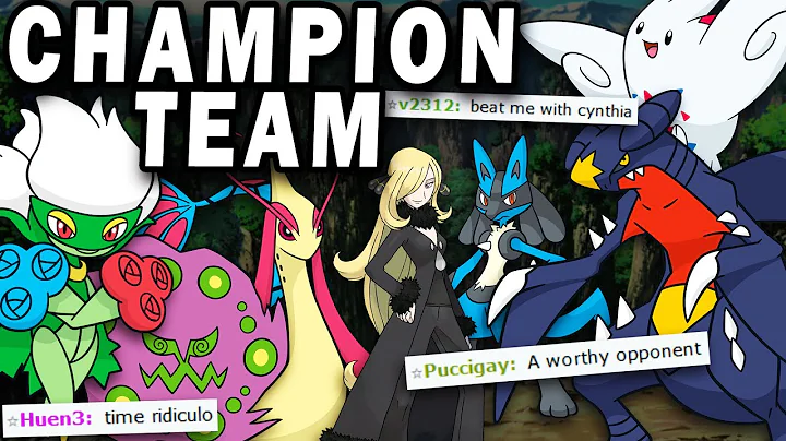 CYNTHIA'S TEAM DESTROYS POKEMON SWORD AND SHIELD