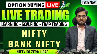 Bank Nifty/Nifty Best SETUP for today| Share Market Live Updates-Stock Market News 17 Nov 2023