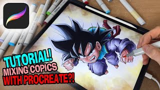 Fastest Way To COLOR In PROCREATE!