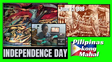 "Pilipinas kong Mahal" (UKULELE COVER by Maggie & Makoy)