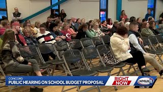 Concord students, teachers voice concerns over proposed $17M school budget cuts