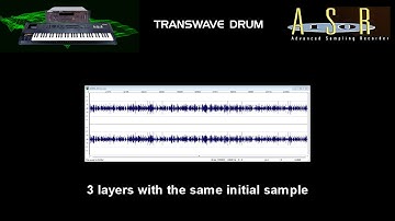 Transwave RANDOM drum on ASR-10