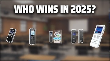 The Top 5 Best Handheld Recorder in 2025 - Must Watch Before Buying!