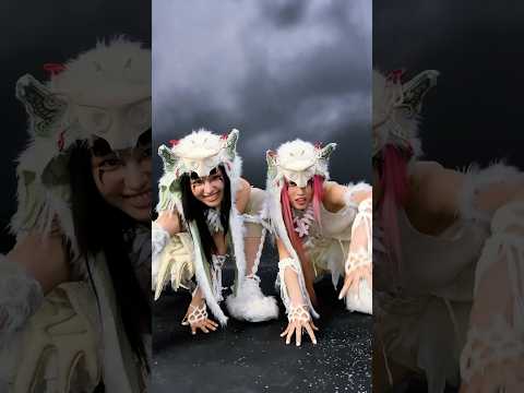Fangs out! Run when you hear our howl 🐺💗#XG #CHISA #HARVEY #HOWLING#XG_HOWLING#XG_AWE#XGALX