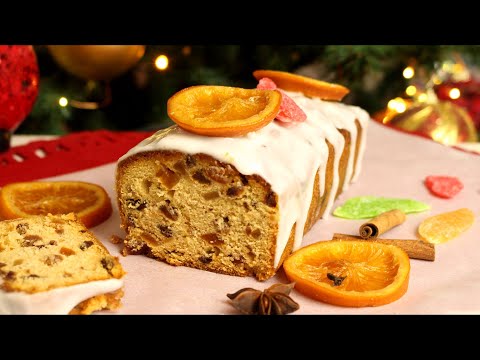 Видео: Праздничный Рождественский кекс долгого хранения. Вкусный рецепт! Вы будете готовить его каждый год!