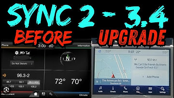 How to Upgrade F-150 SYNC 2 to SYNC 3.4 infotainment system