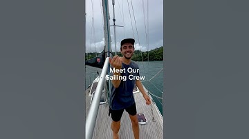 Meet Our Sailing Crew ⛵️ #sailing #shorts #boatlife