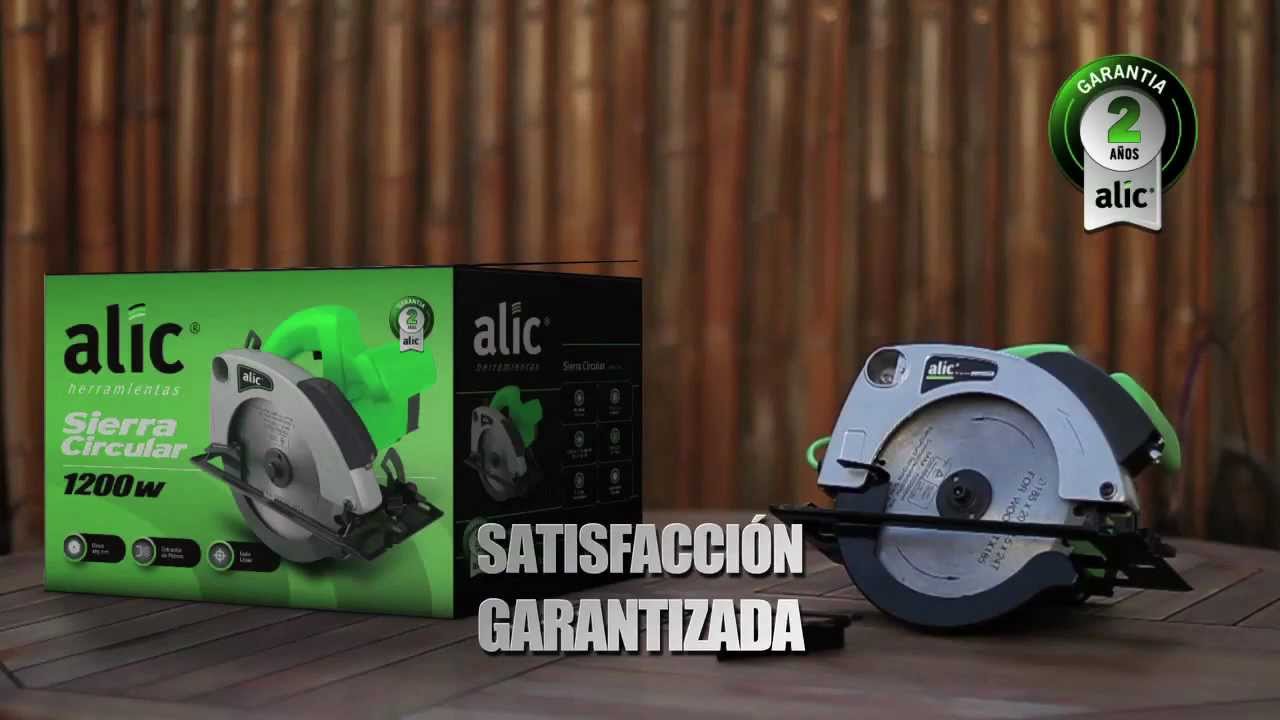 Sierra Circular 1200W - YouTube
