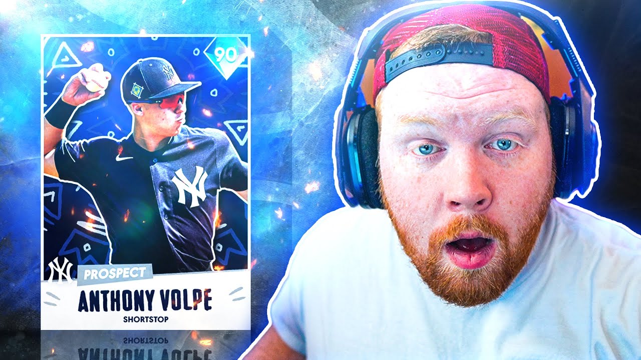 90 Anthony Volpe Is ELECTRIC In MLB The Show 22 Diamond Dynasty!!