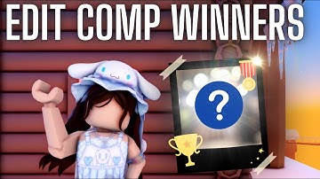 EDIT COMP WINNERS! 🏆 #qaluoedit