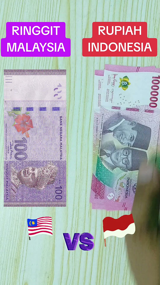 Perbandingan Uang 100 Ringgit Malaysia Ke Rupiah Indonesia shortvideo perbandingan-uang-100-ringgit-malaysia-ke-rupiah-indonesia-shortvideo