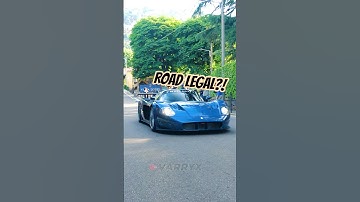 Is that a Road Legal Maserati MC12 Corsa?! 😳