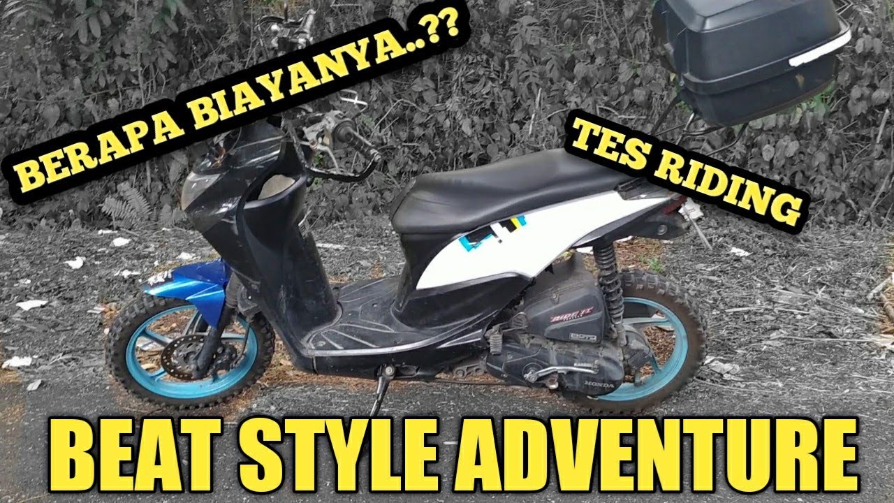 MODIFIKASI BEAT STYLE ADVENTURE MODIFIKASI BEAT POP ADVENTURE 2020 MODIFIKASI BEAT POP TRABAS YouTube