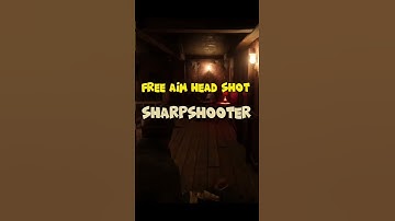 RDR2 - best free aim head shot!! Sharpshooter skills#reddeadredemtion2 #gameplay