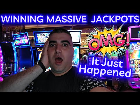 CAN'T BELIEVE What Just Happened - Winning JACKPOTS In Vegas
