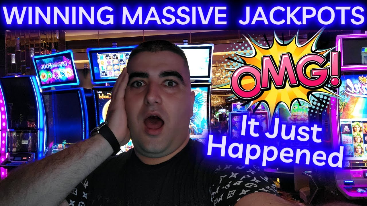 CAN'T BELIEVE What Just Happened Winning JACKPOTS In Vegas YouTube
