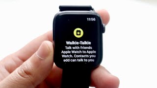 How To FIX Apple Watch Walkie Talkie Not Working