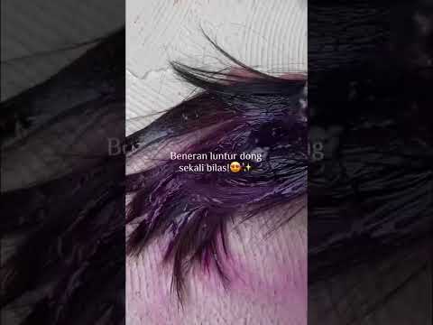 Video: 3 Cara Mewarnai Rambut Sementara