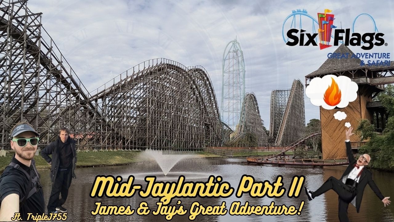 Six Flags Great Adventure Vlog 4/15/25