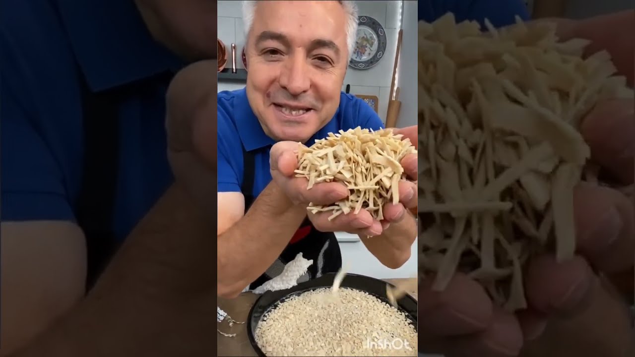 EV YAPIMI ERİŞTE İSTERMİSİNİZ ? oktay Usta İle 👨‍🍳 Tane Tane Erişte 👨‍🍳👨‍🍳