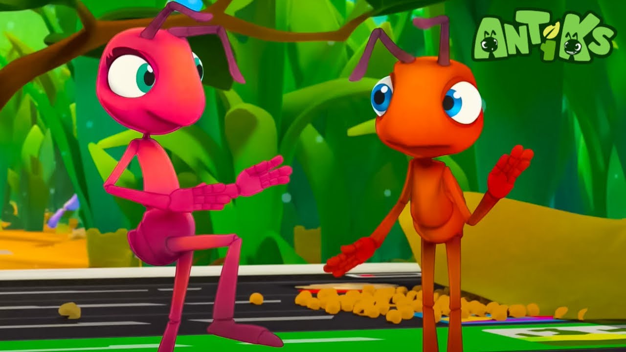 Les Oddbods présentent : Antiks | TÉLÉPHONER À UN AMI | Dessins Animés Amusants pour les Enfants