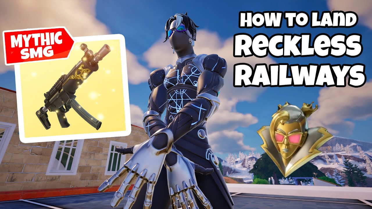 How to land Reckless Railways and secure the win! (Fortnite Zero Build