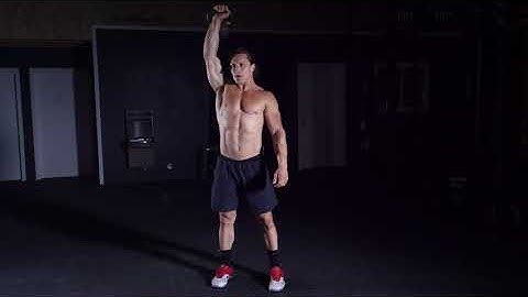 Single Arm Kettlebell Push Press