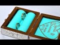 Чемоданчик для обручальных колец / DIY / Suitcase for engagement rings