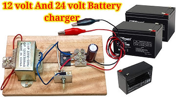 How To Make , 24v , Battery Charger , Using ,12v Transformer , 12.0.12 Transformer , Battery charger
